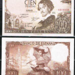 💰Precio billete 100 pesetas 1965: Descubre su valor y curiosidades