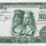 💸💰 Descubre el valioso billete de 1000 pesetas de 1957: historia y curiosidades
