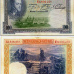 📜💵 Descubre el fascinante mundo del billete 100 pesetas 1925: historia y curiosidades